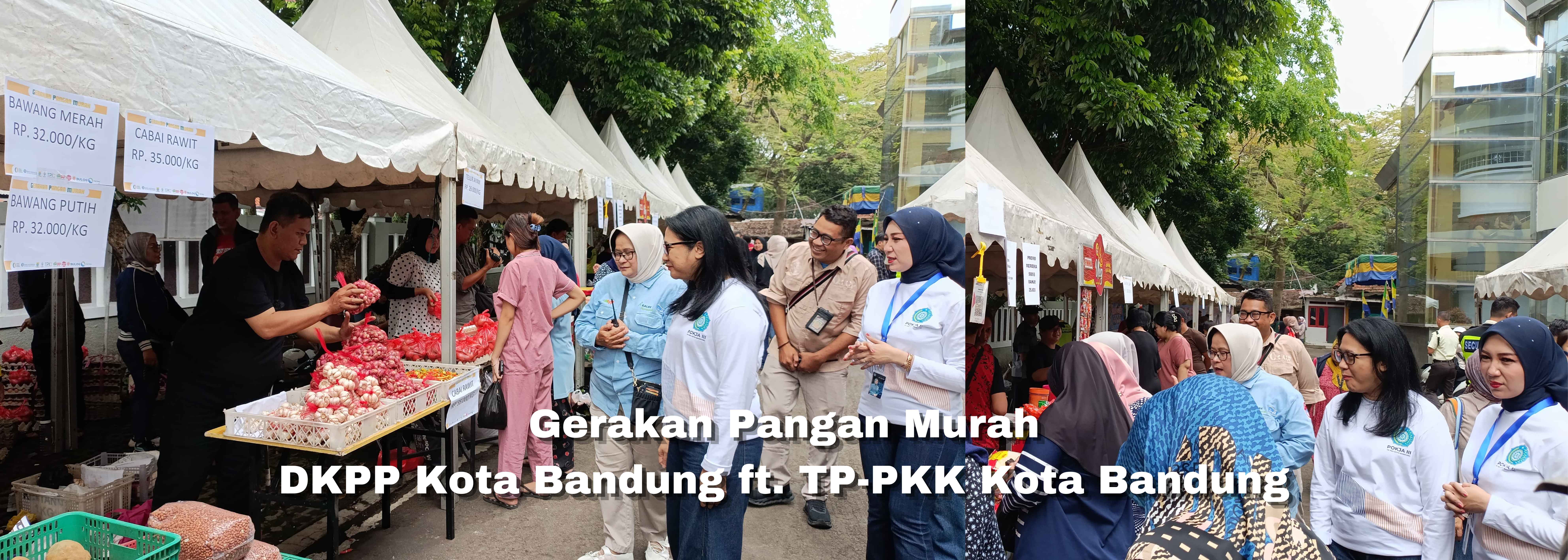 Gerakan Pangan Murah Hadir di Batununggal, Sediakan Pangan Strategis Harga Terjangkau